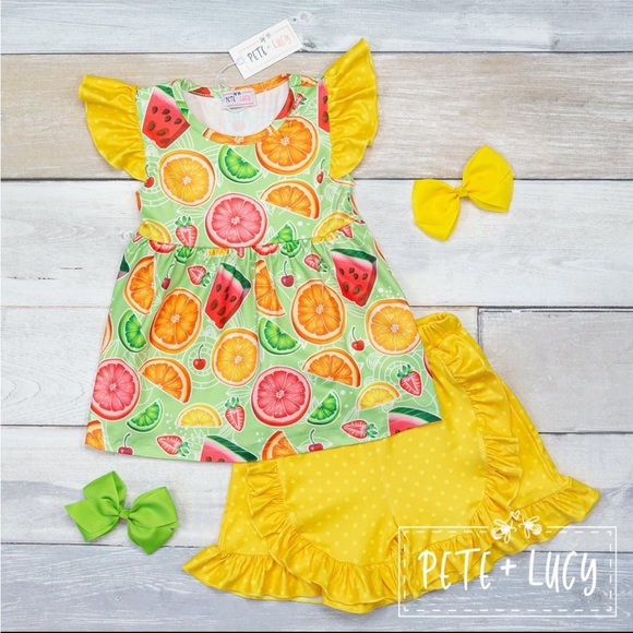 Pete & Lucy Glamping Short Set